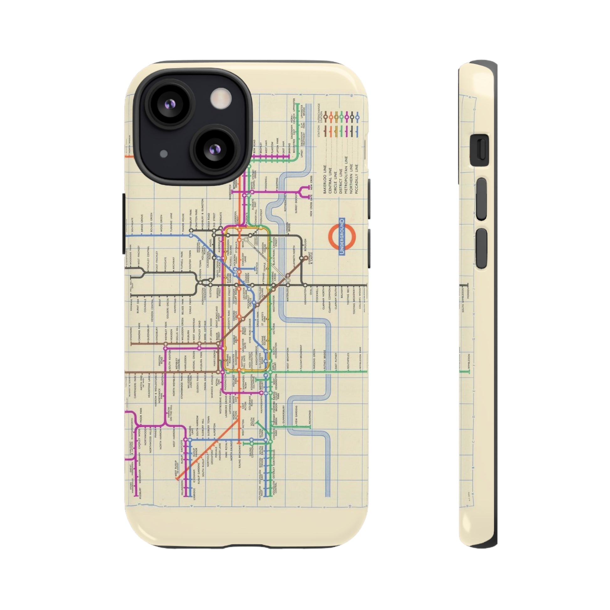 London Underground phone case